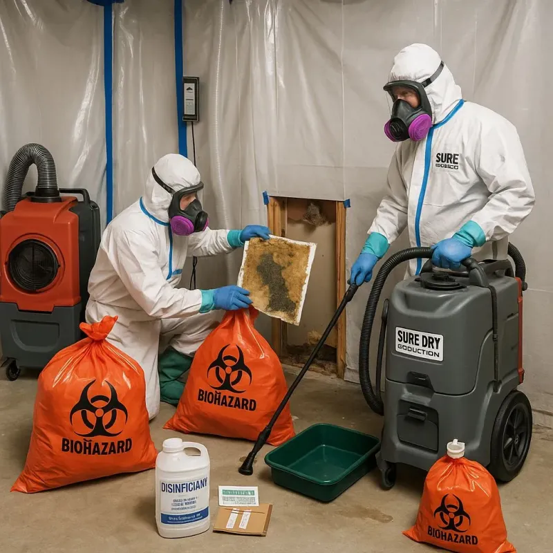 Contaminated Water Handling Protocols process in Jasper County, IA